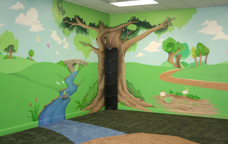 Safari Run Plano >> Commerical Murals - Leila's Art Corner - Face Painting ... Safari Run Plano >> Commerical Murals - Leila's Art Corner - Face Painting ...