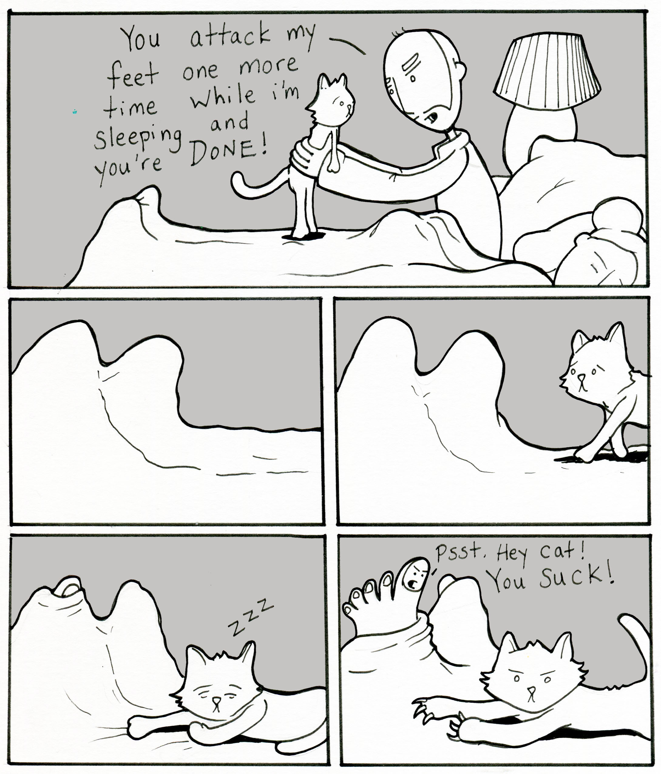Прикольные комиксы про кошек