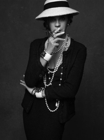 Carine Roitfeld As Coco Chanel - Journal - I Want To Be A Roitfeld