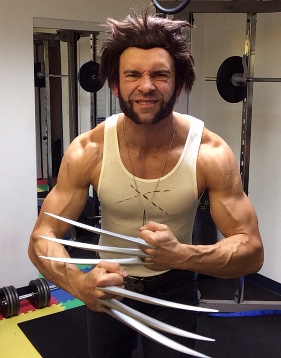 Как сделать прическу росомахи Wolverine Halloween Costume Sale Online www.global-view.com