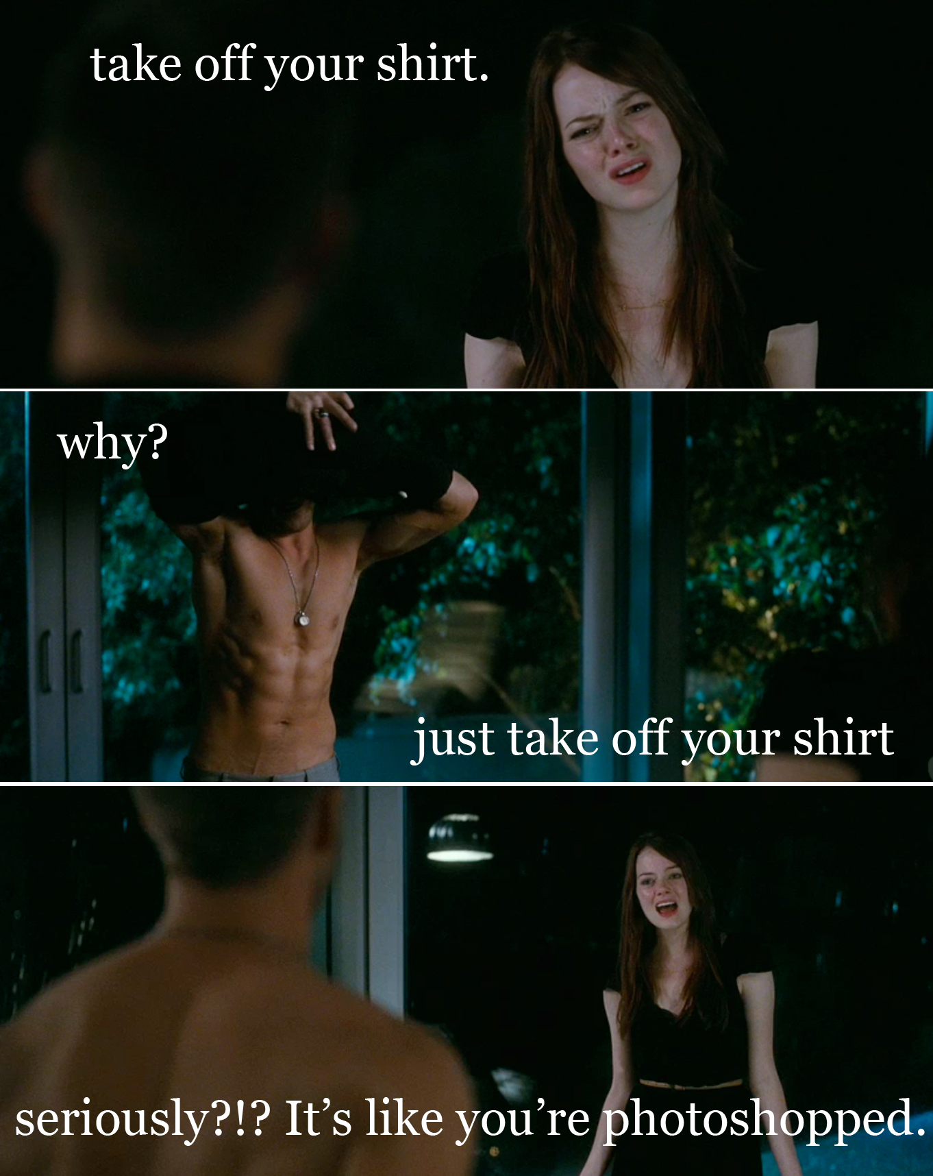 Yes, No, Maybe So: "Crazy Stupid Love" .