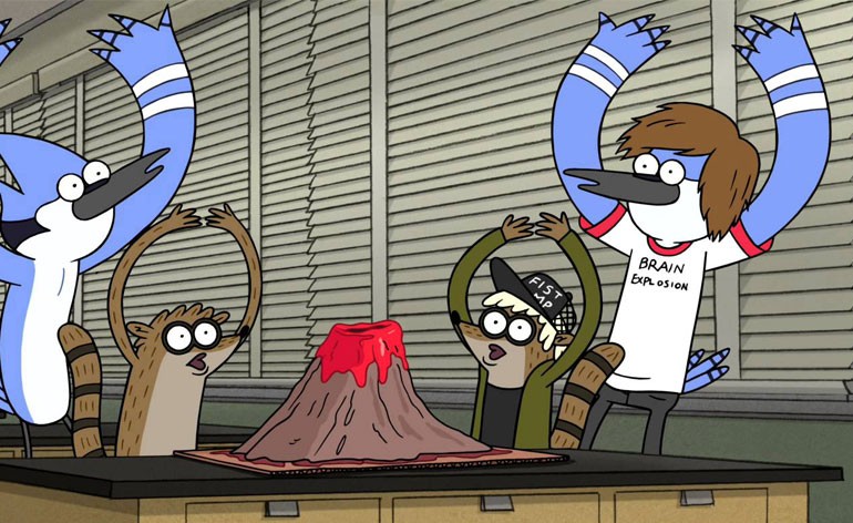 The Animated Feature contenders: Regular Show: The Movie.