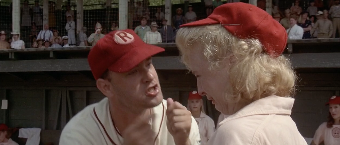 There's no crying in baseball! 