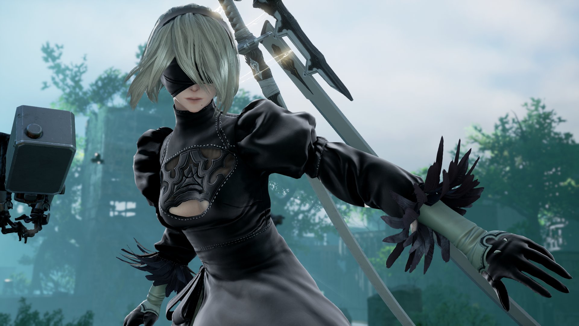 Update: Over 100 new screenshots of 2B from Soul Calibur 6 have now been ad...