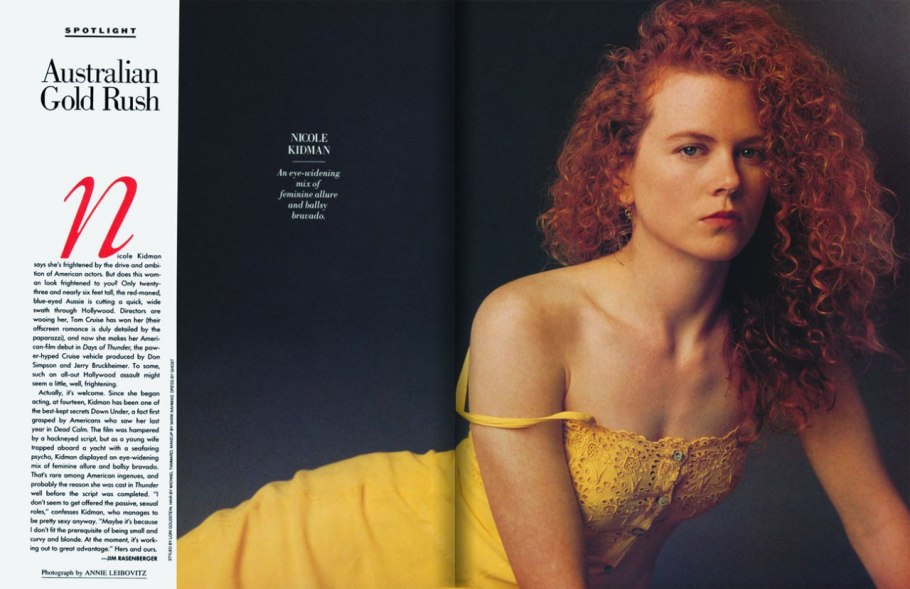 Vanity Fair Magazine Nicole Kidman