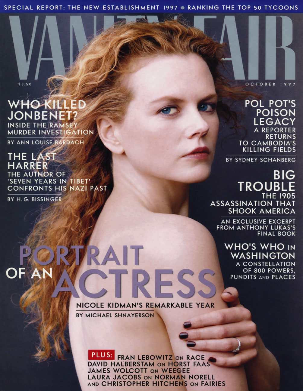Vanity Fair Magazine Nicole Kidman